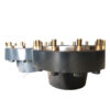 Custom-splined coupling assembly with integrated torque limiter