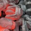 Nickel-plated steel fork lug forgings for railway applications
