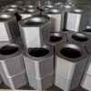 Wind turbine tower flange nuts hot-forged from 42CrMo4 steel