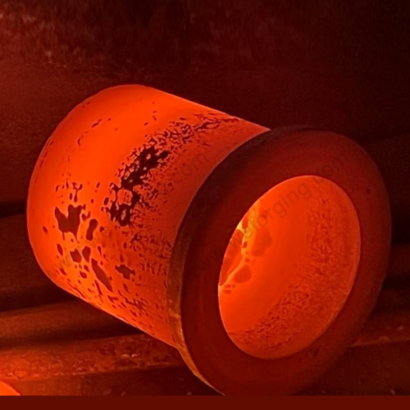Precision forged inner ring from 8620H gear steel for industrial applications