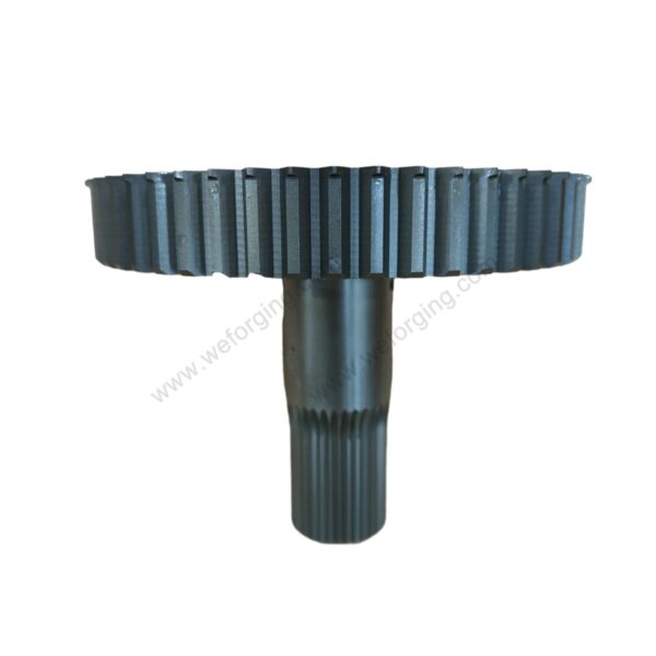 CNC gear hobbing process for intermediate input shaft gear production