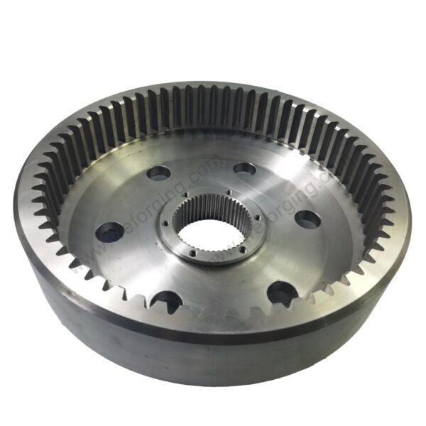 Ingranaggio ad anello interno di precisione lavorato a CNC con denti involuti per sistemi di ingranaggi epicicloidali