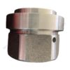 Locking mine hex nut with nylon insert for vibration resistance