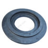 Custom-sized alloy steel ring forging with machining allowance optimization