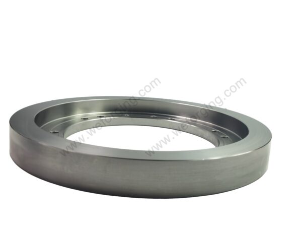 Custom-sized rolled ring forgings with optimized machining allowances