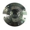 Coordinate measuring machine inspecting flange gear tooth profile