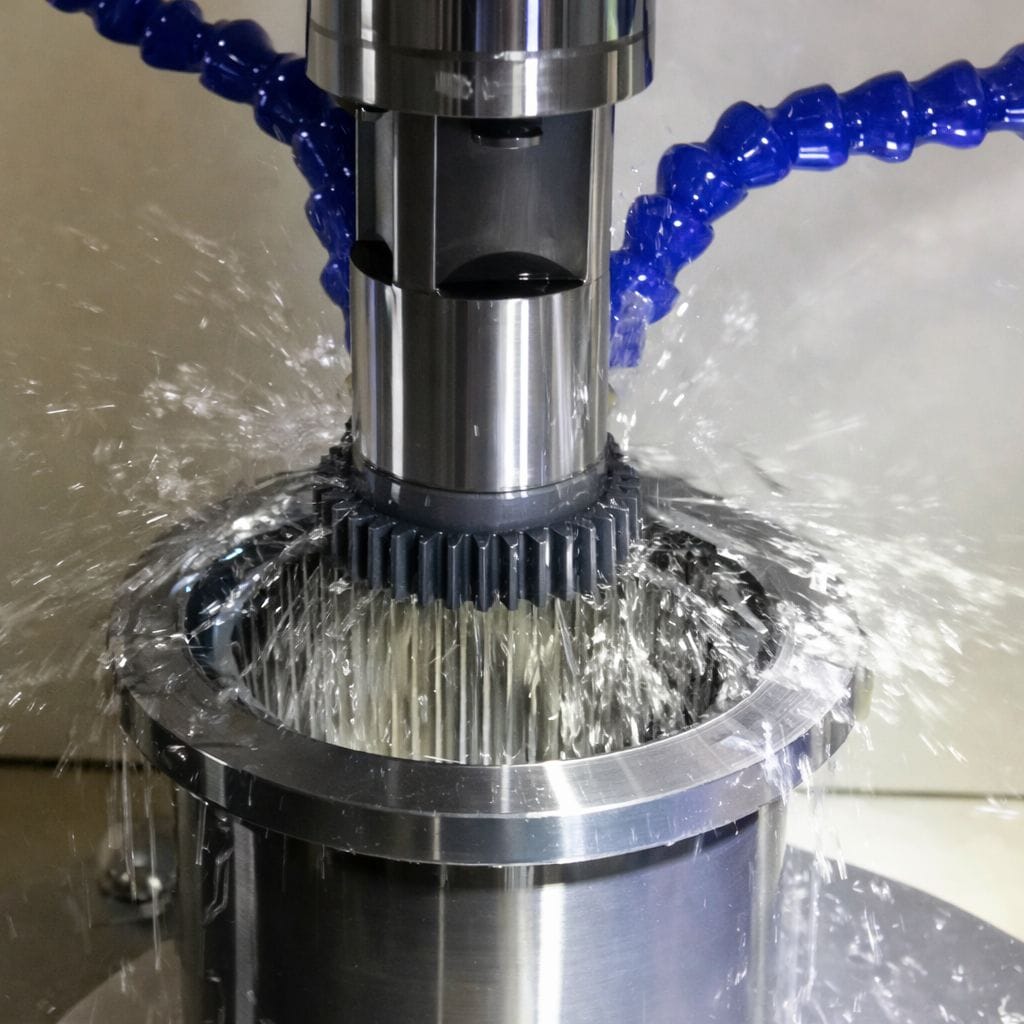 gear shaping process for internal gear cutting with CNC machining by Weforging