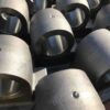 Precision CNC-machined hydraulic cylinder base forged from grade 1045 steel for heavy-duty industrial applications