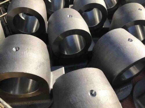 Präzisions-CNC-gefertigter Hydraulikzylinderfuß aus geschmiedetem Stahl der Güteklasse 1045 für schwere industrielle Anwendungen