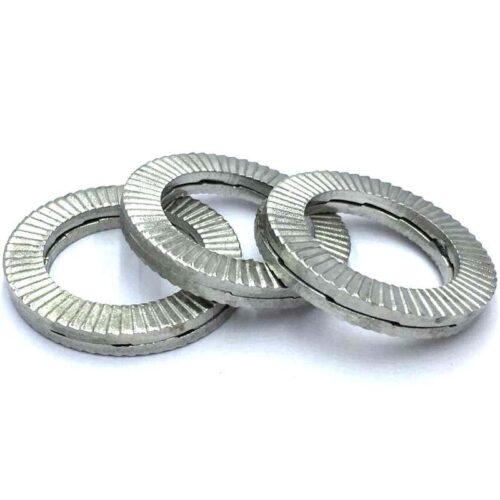Double Stack Self-Locking Washers | Anti-Loose |Cold forging