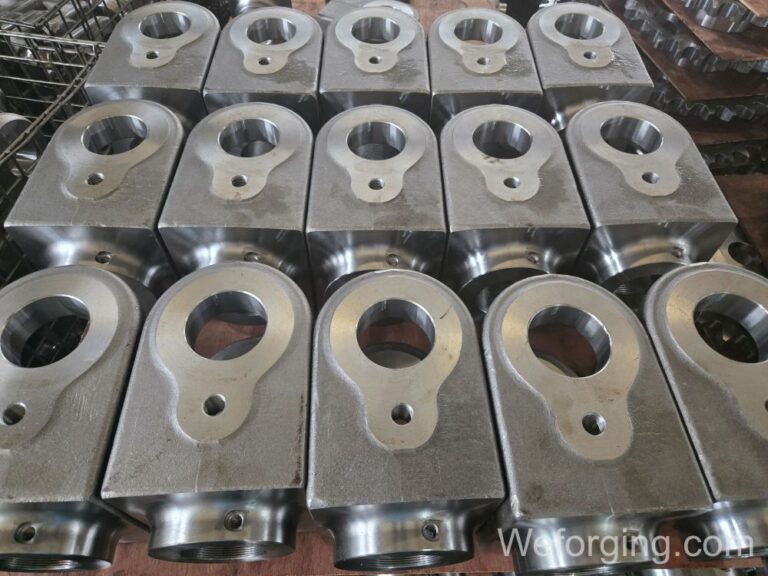 CNC machined forged components with high strength and precision tolerances for modern manufacturing