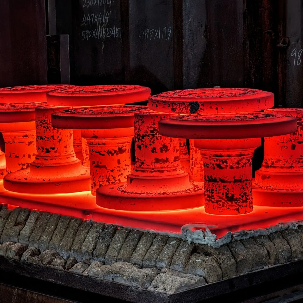Heat treatment process for forged steel components to improve strength, hardness, and mechanical performance for OEM applications