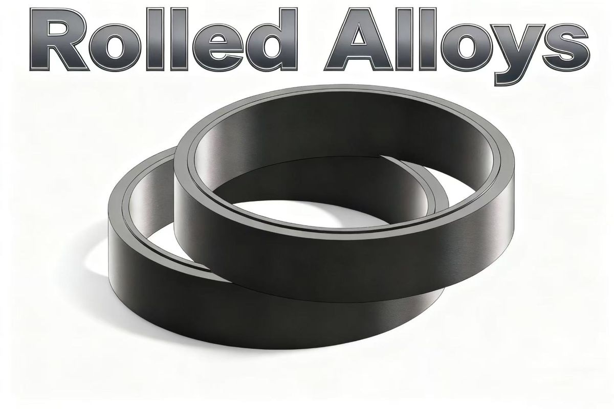 Rolled alloy steel rings for forging and machining applications