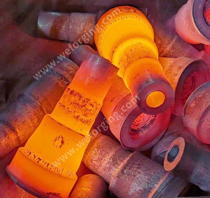 Hot forged steel components with continuous grain flow for high strength applications by Weforging