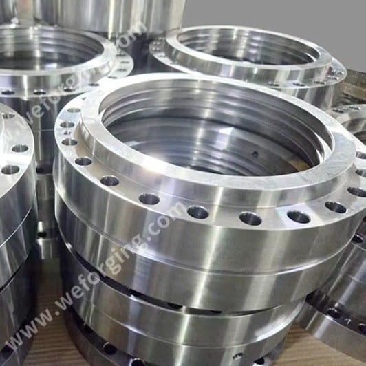 CNC machined steel components with high precision and tight tolerances by Weforging