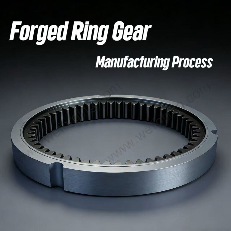 Forged Ring Gear Manufacturing Process | Weforging