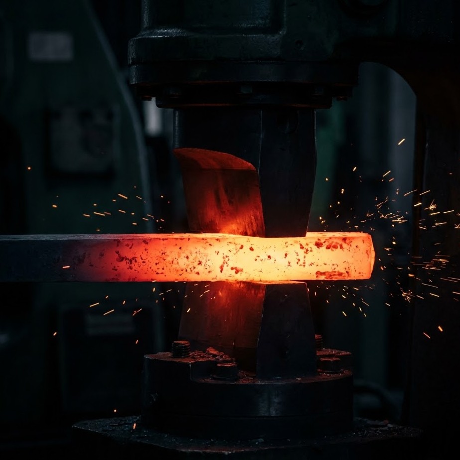 ndustrial forging process of high-strength alloy steel for OEM automotive and aerospace parts