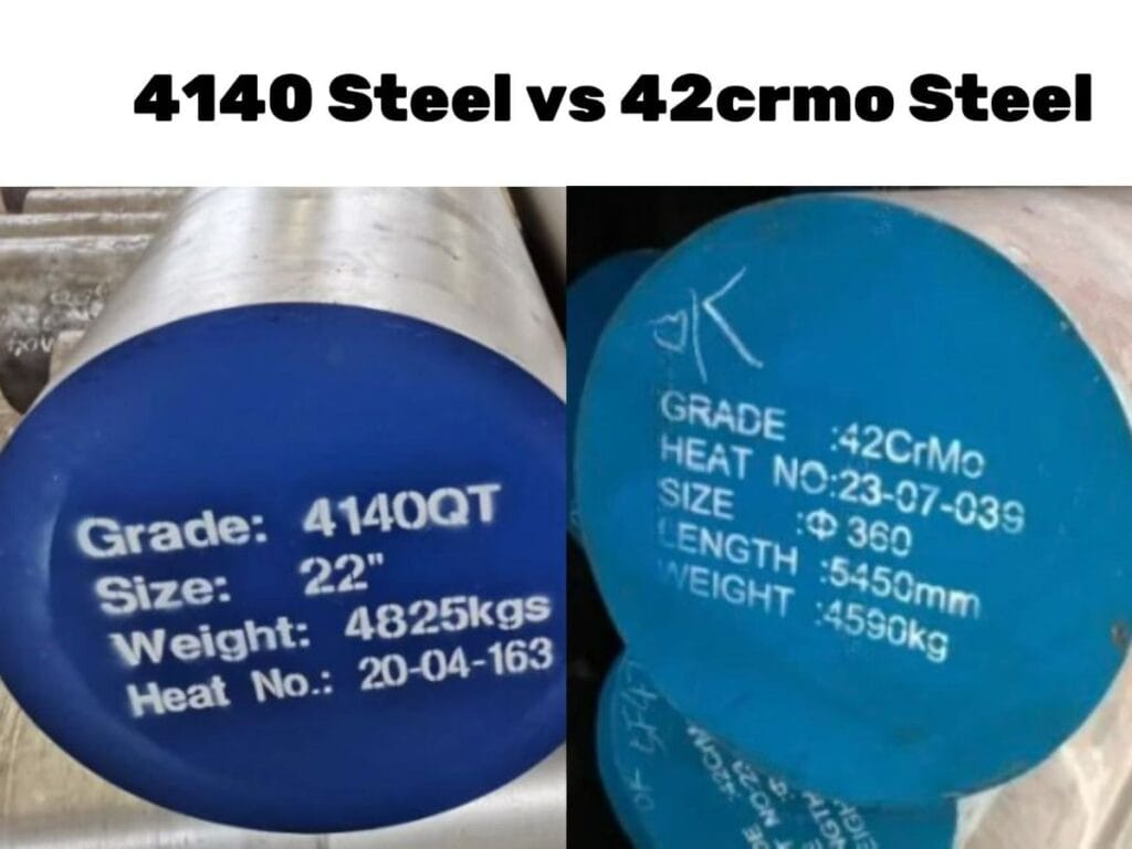 4140 steel vs 42CrMo steel comparison showing alloy steel grades and specifications – Weforging