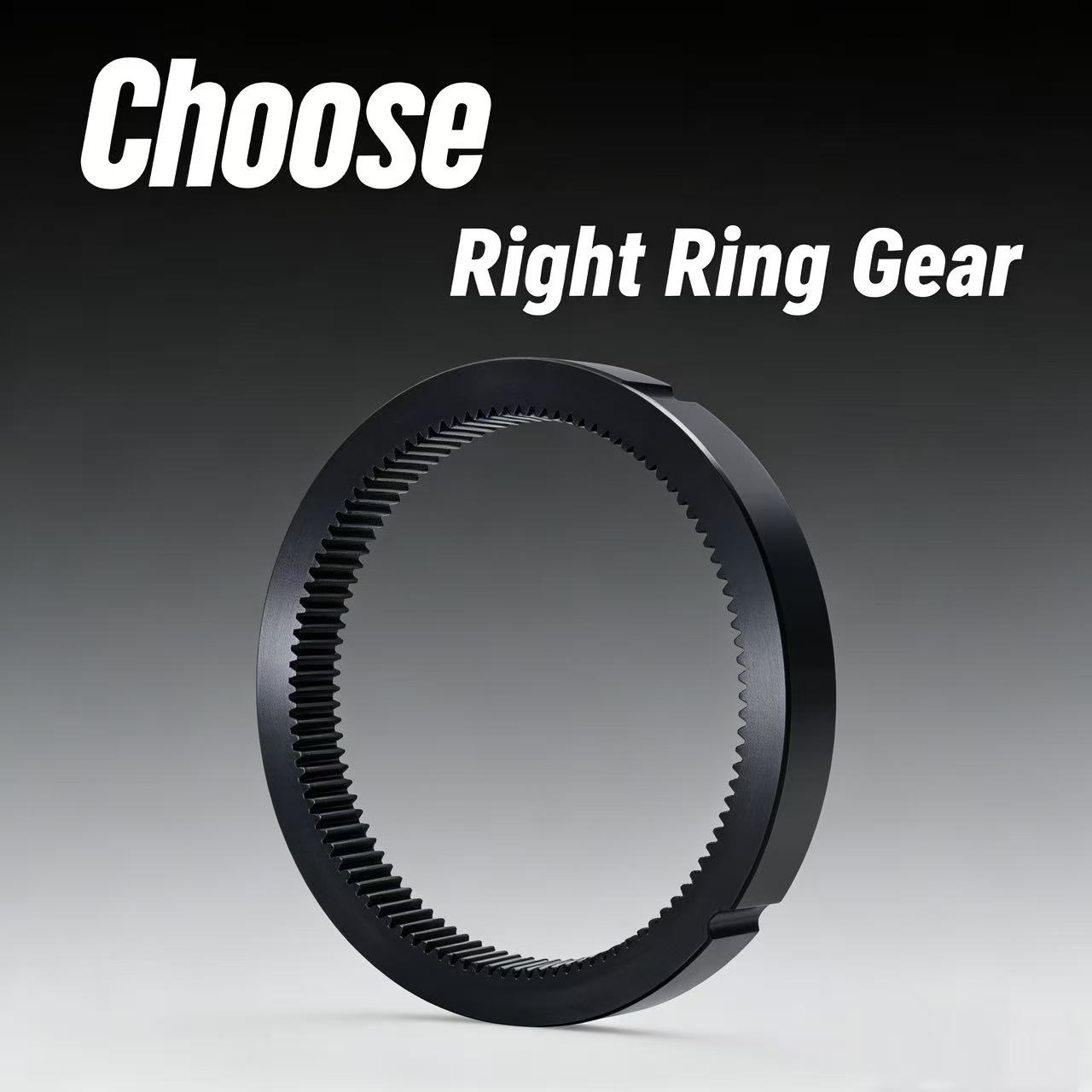 Choosing the right ring gear for industrial power transmission applications