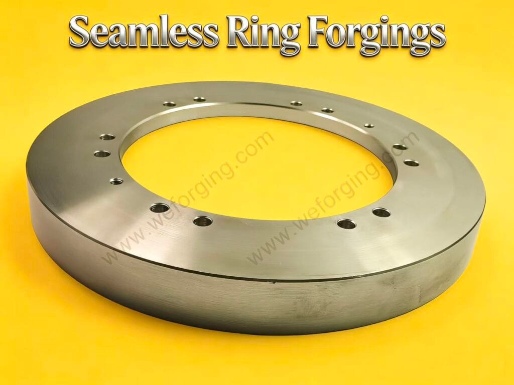 Precision-machined seamless ring forging for high-integrity industrial applications – Weforging