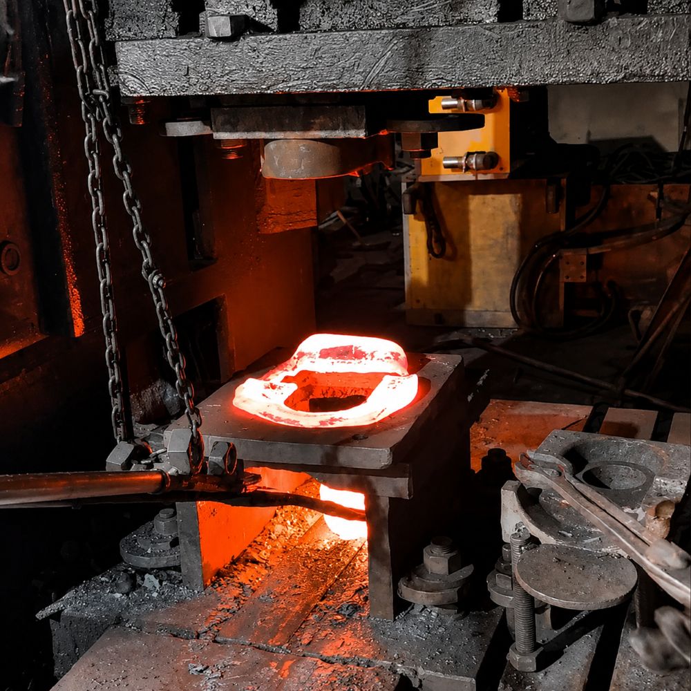 Custom steel forging parts manufacturing process for OEM heavy equipment applications
