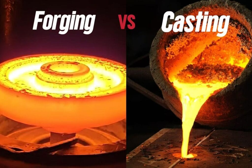 Forging vs casting comparison for heavy-duty load-bearing components