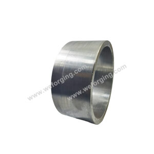 Forged steel sleeve for power transmission forging process by Weforging