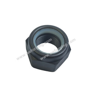 Forged steel hex lock nut for heavy-duty fastening forging process by Weforging