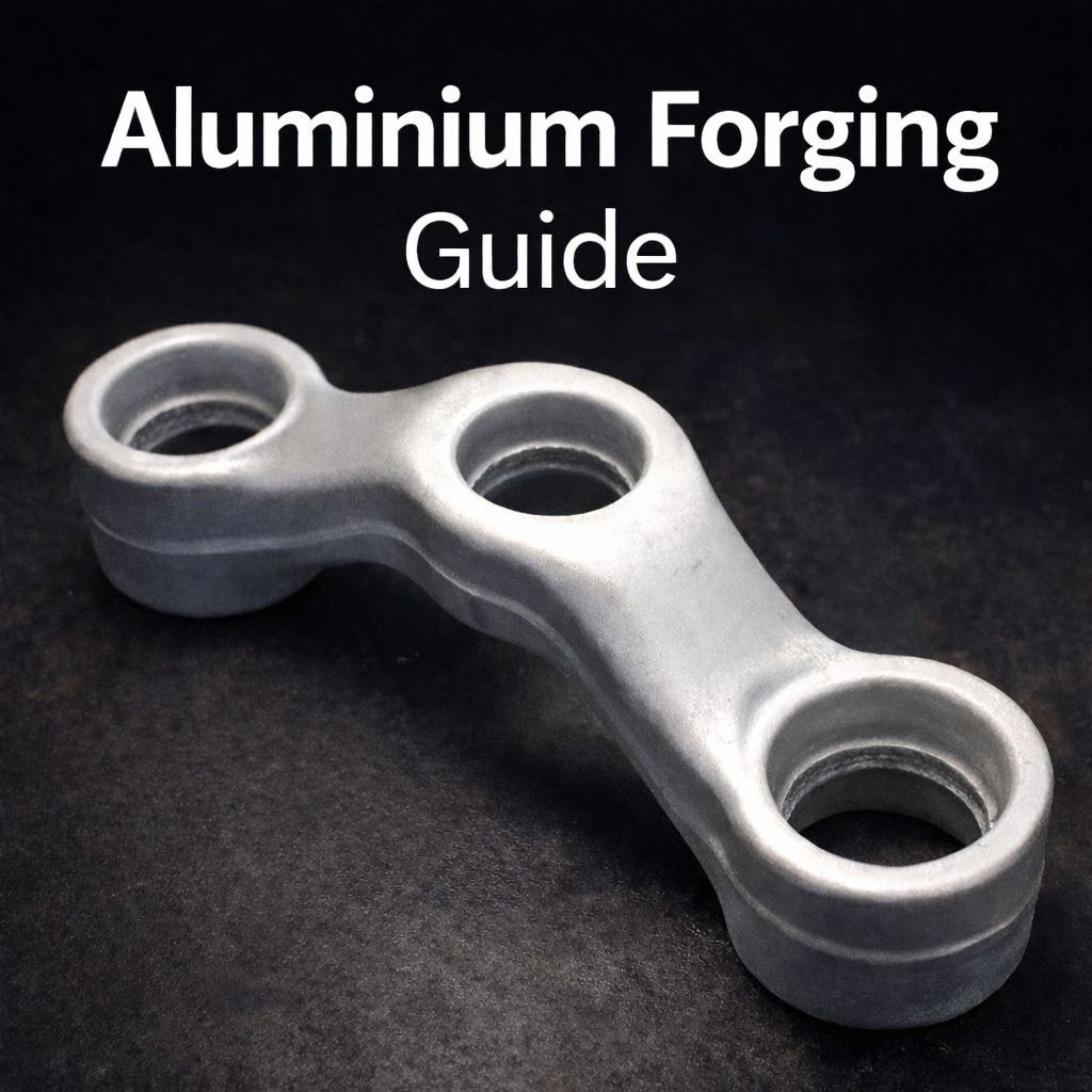 aluminium forging process forged aluminum component by Weforging