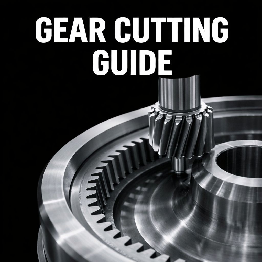 Gear cutting process showing CNC machining of gear teeth and gear manufacturing methods by Weforging