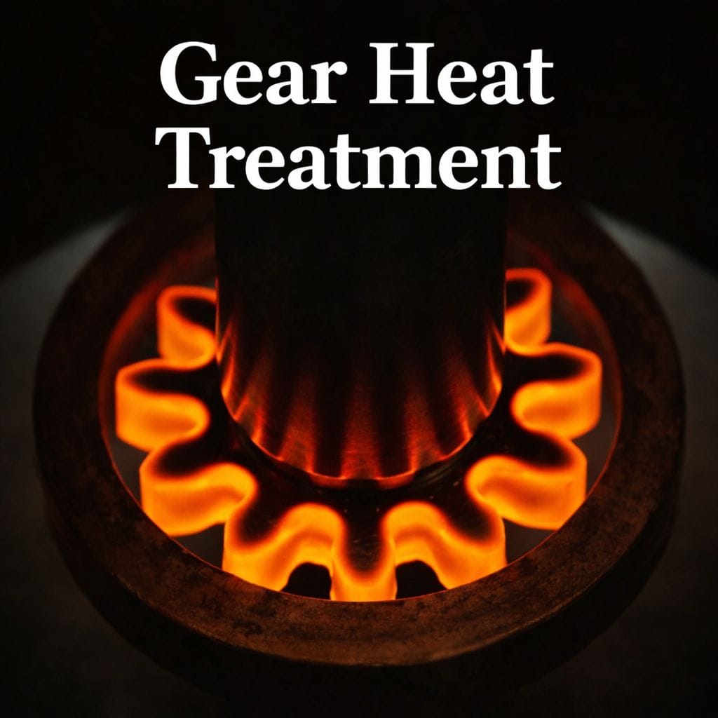 Industrial gear heat treatment process improving surface hardness and durability by Weforging
