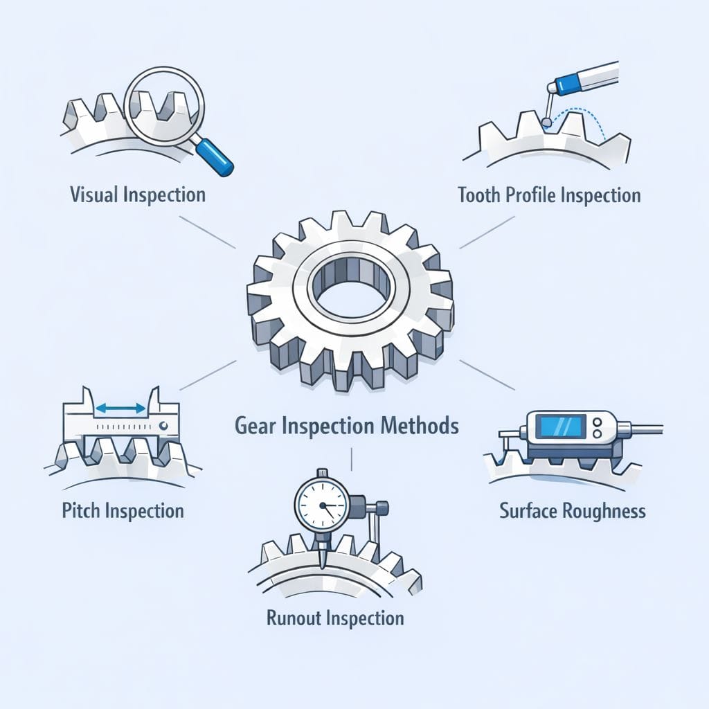 Gear Inspection: Methods, Tools and Quality Standard