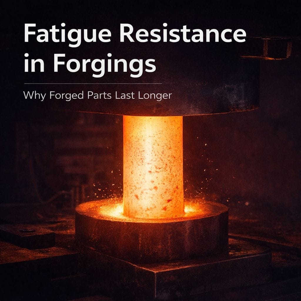 fatigue resistance in forgings with improved grain flow for longer service life by Weforging