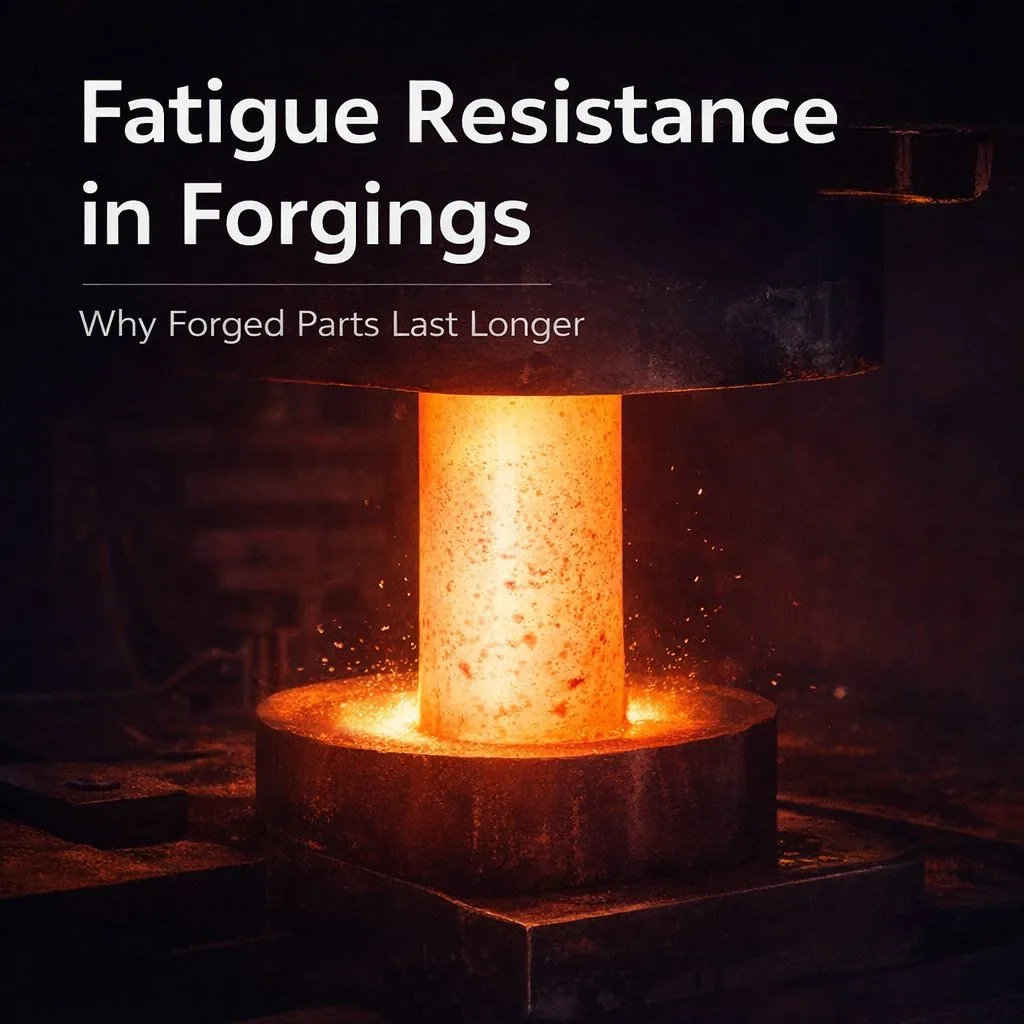 fatigue resistance in forgings with improved grain flow for longer service life by Weforging
