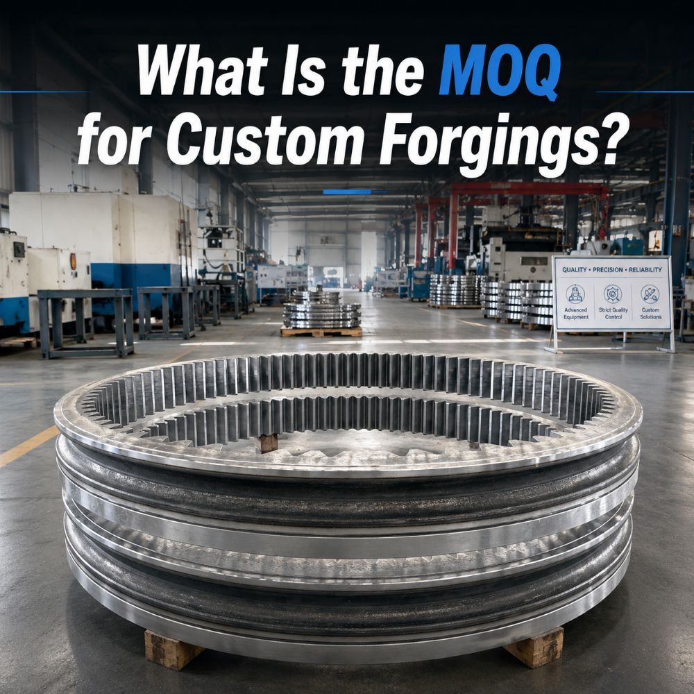 What Is the MOQ for Custom Forgings?