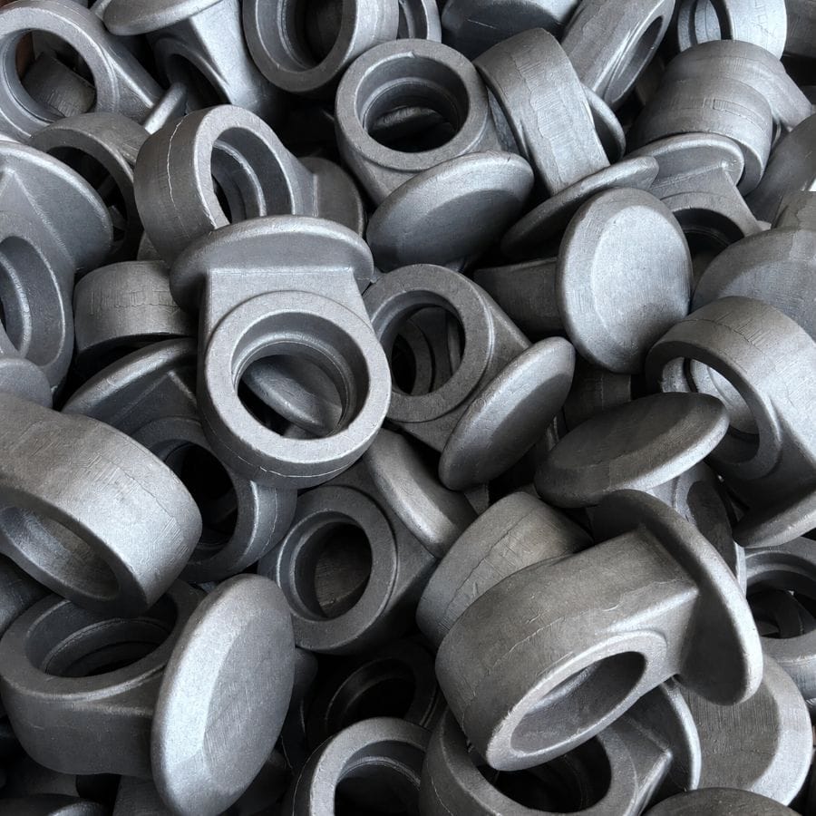 Forged hydraulic cylinder rod eye components manufactured for OEM hydraulic applications
