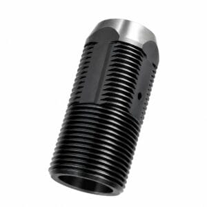 Custom CNC machined mining anchor head for ground support equipment and anchoring assemblies