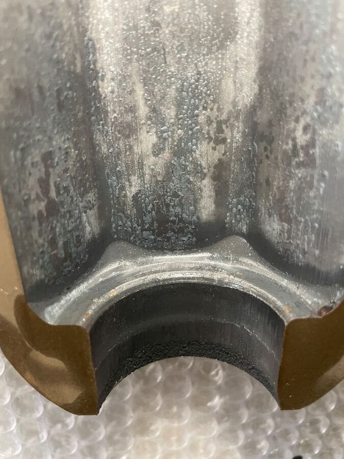 Sectioned deep internal hex socket for machining and dimensional verification